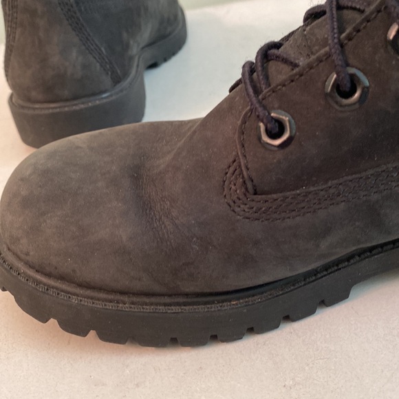 Timberland black suede boys boots - Picture 10 of 16